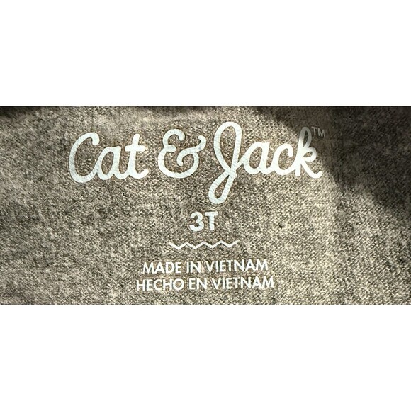 Cat & Jack Girls 3T Long Sleeve Shirt Bundle – Floral Print & Heart Print - Picture 3 of 7